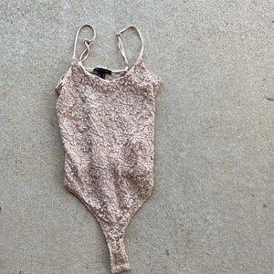Lace body suit